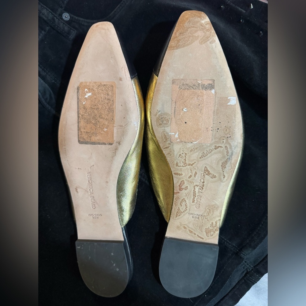 VERONICA BEARD
Carlotta Leather Ballerina Mules NWOT - Picture 6 of 7